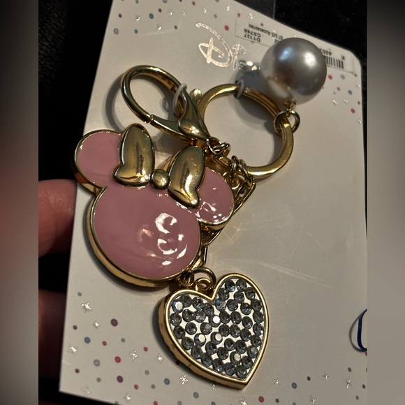New Disney pink clip Multicolor Sparkle Accessory for bags - Picture 9 of 9